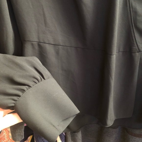 Halogen - Faux Wrap Blouse NO BELT - Picture 9 of 12